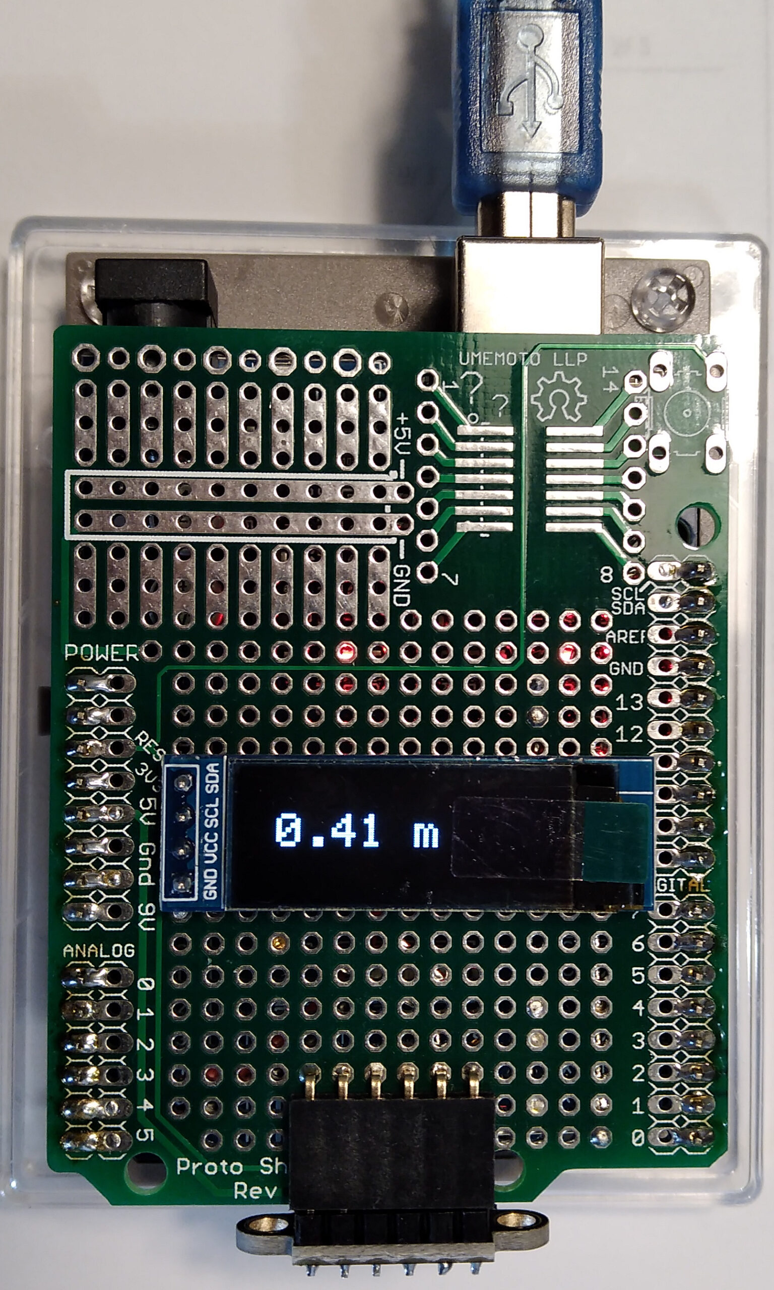 Arduino距離計